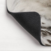 Schneeeule Mousepad (Ecke)