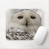 Schneeeule Mousepad (Mit Mouse)