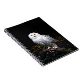 Schneeeule Notizblock (Rechte Seite)