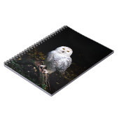 Schneeeule Notizblock (Linke Seite)