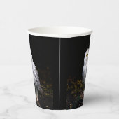 Schneeeule Pappbecher (Rechts)