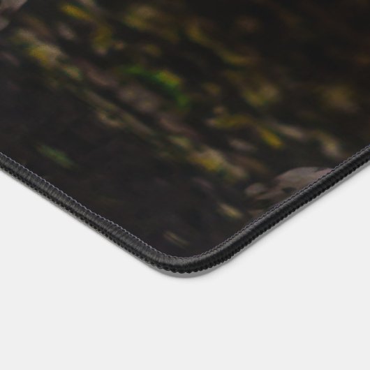 Schneeeule Schreibtischunterlage (Ecke)