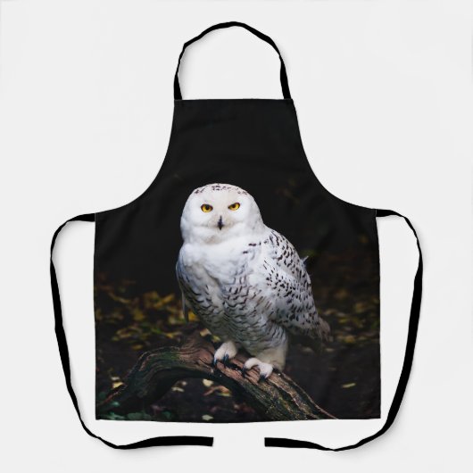 Schneeeule Schürze (Vorderseite)