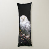 Schneeeule Seitenschläferkissen (Rückseite (Vertikal))