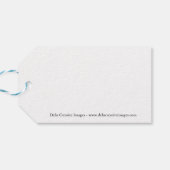 Schneeeule startet geschenkanhänger (Rückseite Horizontal)