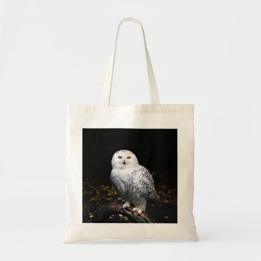 Schneeeule Tragetasche (Vorne)