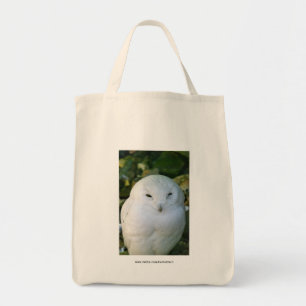 Schneeeule Tragetasche
