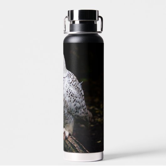 Schneeeule Trinkflasche (Rückseite)