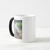 Schneeeule Verwandlungstasse (Vorderseite Links)