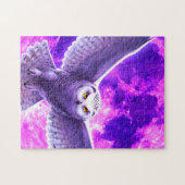 Schneeeule von Purple Moon Puzzle (Horizontal)