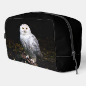 Schneeeule Waschbeutel (Rechte Ecke)