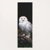 Schneeeule Yogamatte (Rückseite)