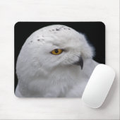 Schneeeulen-Mauspad Mousepad (Mit Mouse)