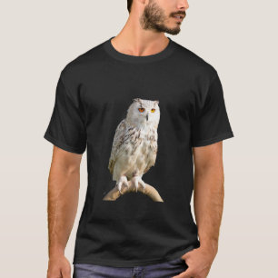 Schneeeulen-T-Shirt Große Weiße Eule T-Shirt