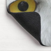 Schneeeulenaugen Mousepad (Ecke)