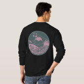 Schneefahrer Grün T-Shirt (Schwarz voll)