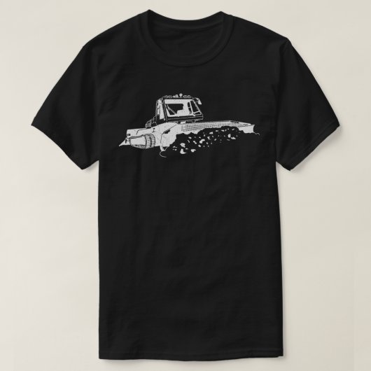 Schneefahrer Schneesport T-Shirt (Design vorne)