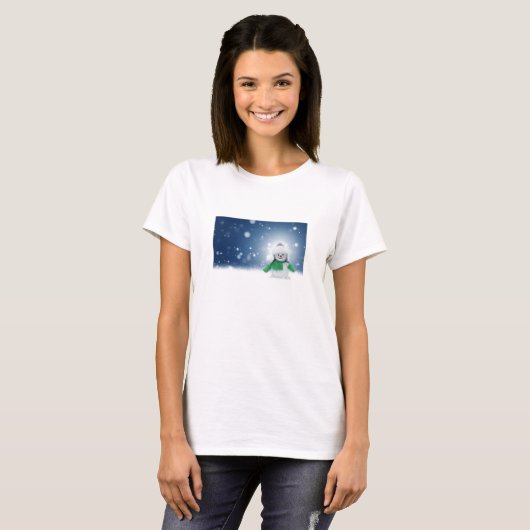 Schneefahrer T-Shirt (Vorne ganz)
