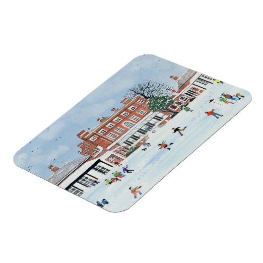 Schneefall 1991 magnet (Linke Seite)