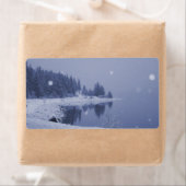 Schneefall am Meer (Insitu)