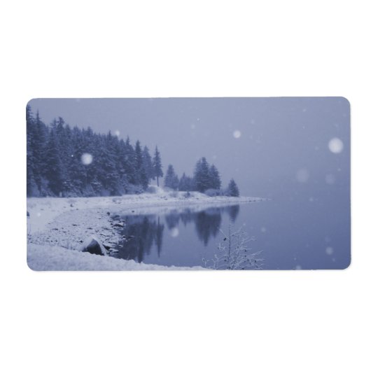 Schneefall am Meer (Vorne)