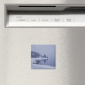Schneefall am Meer Magnet (In Situ (Geschirrspüler))