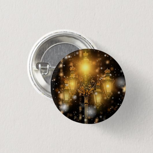 Schneefall auf der Lampe Button (Vorne & Hinten)