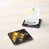 Schneefall auf der Lampe Getränkeuntersetzer (Rechte Seite)