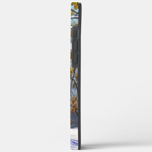 Schneefall Case-Mate iPhone Hülle (Rückseite / Links)