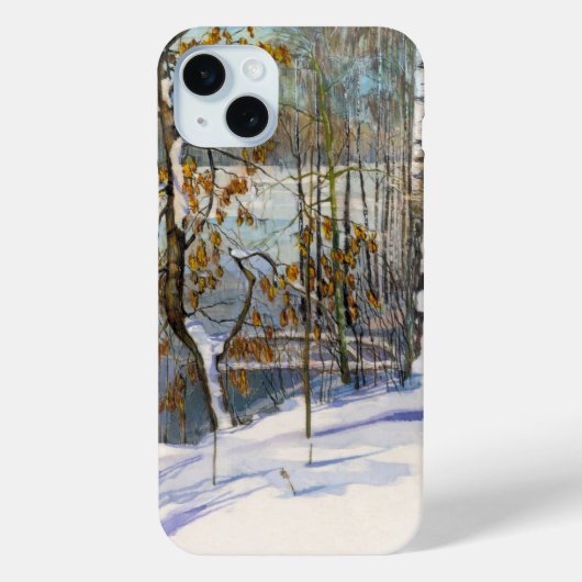 Schneefall Case-Mate iPhone Hülle (Rückseite)