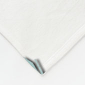 Schneefall Fleecedecke (Ecke)