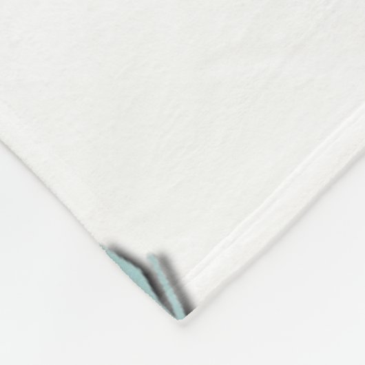 Schneefall Fleecedecke (Ecke)