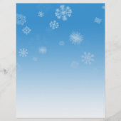 Schneefall Flyer (Vorne)