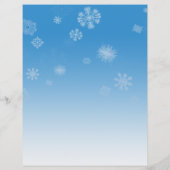 Schneefall Flyer (Hinten)