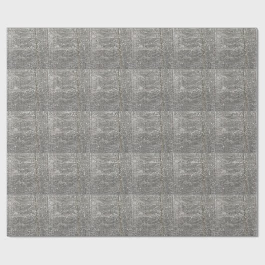 Schneefall Geschenkpapier (Flach)