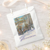 Schneefall Geschenktütchen (Ausgeschnitten)