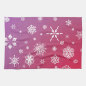 Schneefall Geschirrtuch (Horizontal)