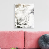 Schneefall in der China Leinwanddruck (Insitu (Wohnzimmer))