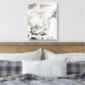 Schneefall in der China Leinwanddruck (Insitu (Schlafzimmer))