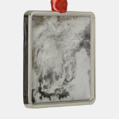 Schneefall in der China Ornament Aus Metall (Rechts)