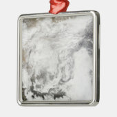 Schneefall in der China Ornament Aus Metall (Links)