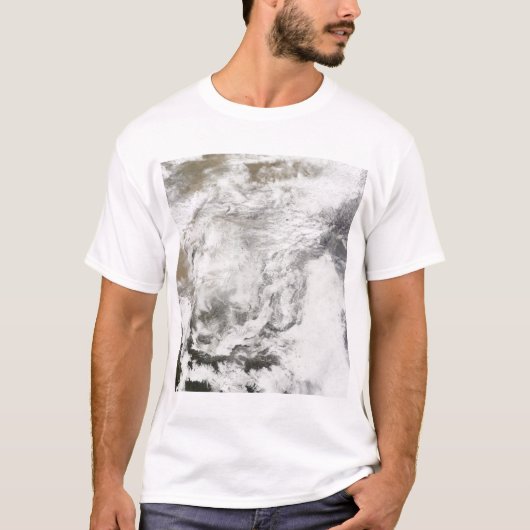 Schneefall in der China T-Shirt (Vorderseite)