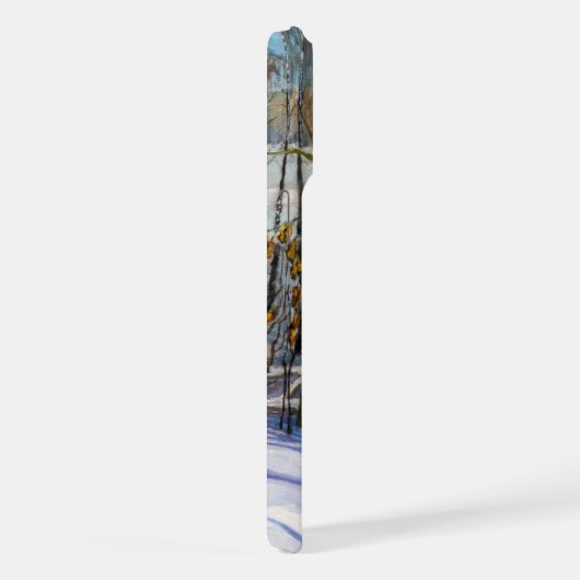 Schneefall iPhone Hülle (Rechte Seite)