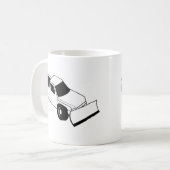 Schneefall Kaffeetasse (Vorderseite Links)