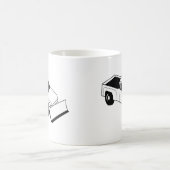 Schneefall Kaffeetasse (Mittel)