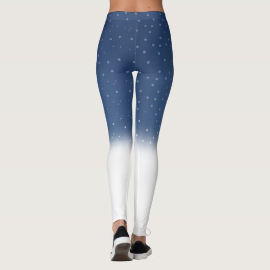 Schneefall Leggings (Rückseite)