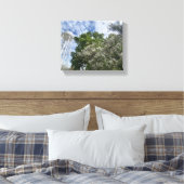 Schneefall Leinwanddruck (Insitu (Schlafzimmer))
