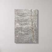 Schneefall Leinwanddruck (Vorderseite)