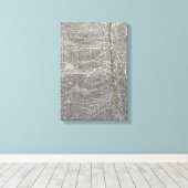 Schneefall Leinwanddruck (Insitu (Holzboden))