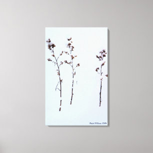 Schneefall Leinwanddruck